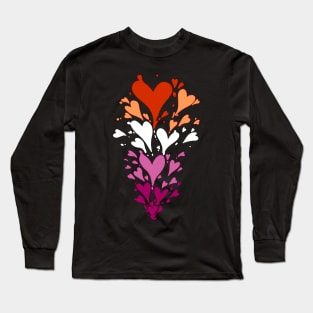 Loveheart - Lesbian Long Sleeve T-Shirt